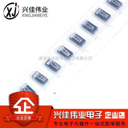 Original 20pcs/ 226C 16V22UF 22UF 16V 3216 1206 A Tantalum Capacitor