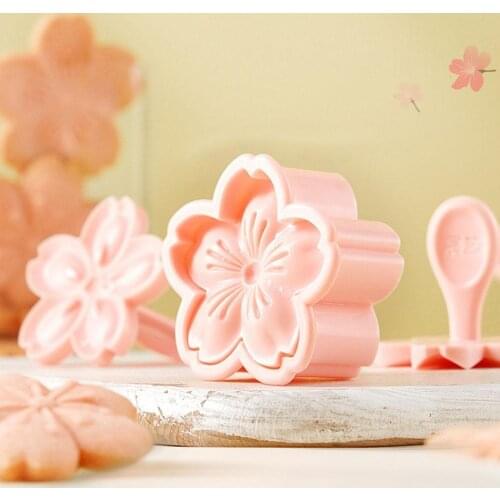 Five-piece Biscuit Mold Cookie Cranberry Biscuit Shape Mold Embossing Baking Plastic Press C2I2