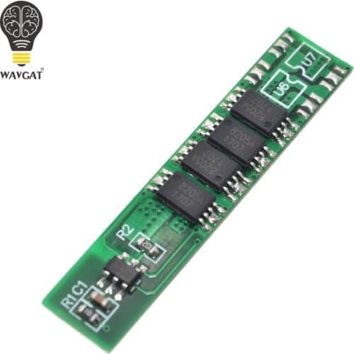 WAVGAT 1S 10A 3.7V li-ion BMS PCM battery protection board pcm for 18650 lithium ion li battery