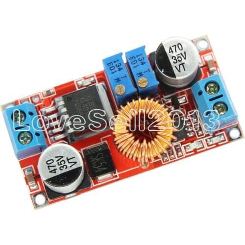 CC/CV Adjustable Max 5A Step-Down Buck Charging Board XL4015 Lithium Battery Charger Converter Module DC-DC 0.8-30V To 5-32V