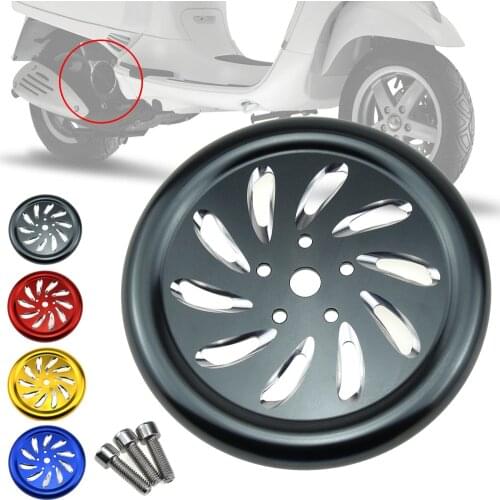 Motorcycle Engine Guard Cover Protective Round Crash Side Pad for VESPA GTS Sprint Primavera GTS 125 150 200 250 300 Piaggio