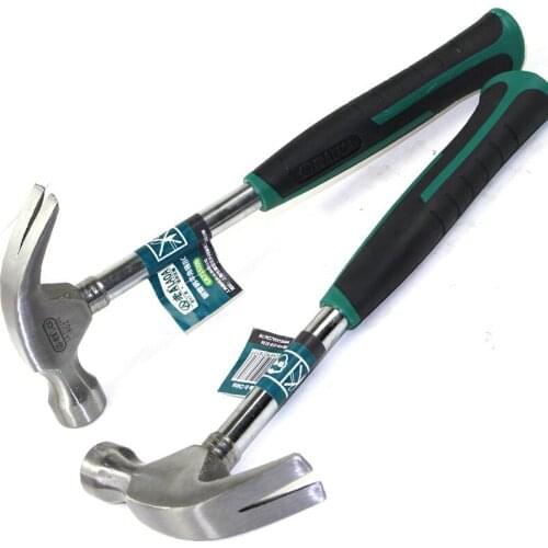 1 Pcs Claw Hammer With Steel Handle Hammer Safety Life-saving Hammer / Vehicle Smashed Glass Hammer 8oz