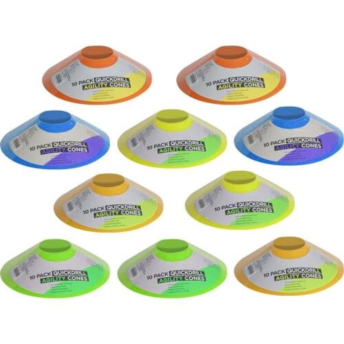 20cm 10pcs Thickened Logo Disc Marker Logo Disc Football Training Obstacle Cone Disc Training Equipment Logo Disc Set