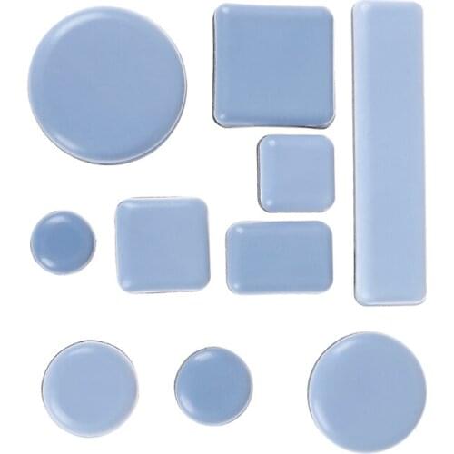 4pcs/6pcs/8pcs Slider Pad Furniture Table Bases Protector Coaster Carpet Ground Magic Moving Anti-abrasion Floor Mat