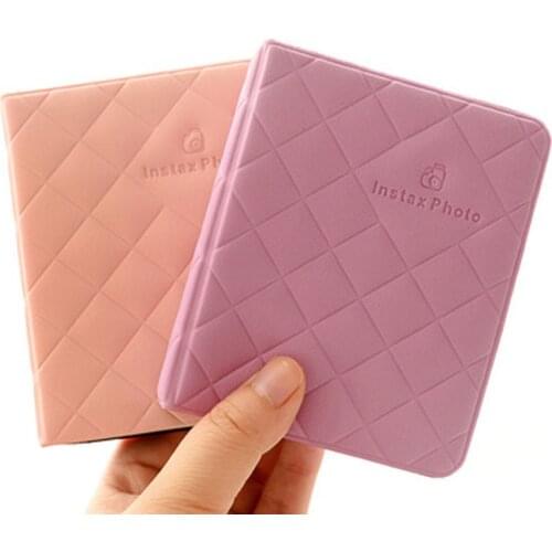 32 Pockets Book Album for Fujifilm Instax instant Mini 9 8 7s 70 25 50s 90 Mini Films 3/4 inch Photo paper