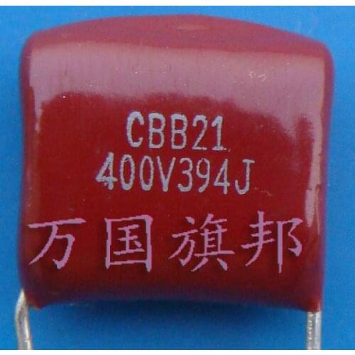 Free Delivery. CBB22 CBB21 metallized polypropylene film capacitor is 400 v 394 0.39 uF