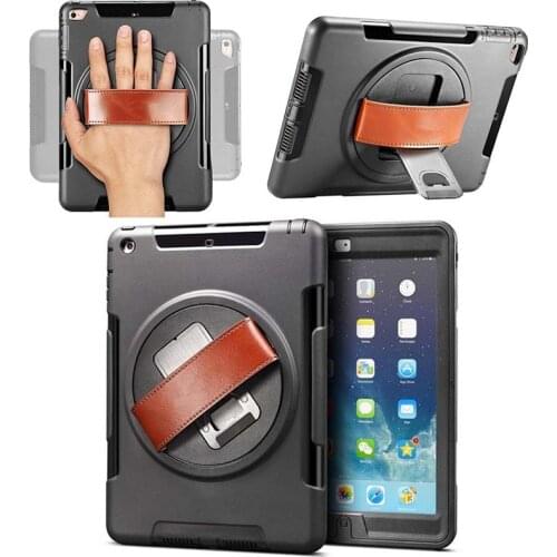 360 Degree Rotating Cover Case For Apple iPad Mini 4 Smart Back Cover Stand ShockProof Hybrid Heavy Duty