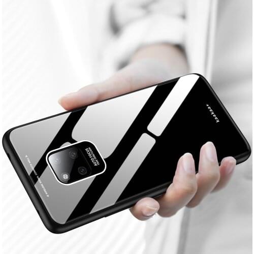 For Huawei Mate 20 Pro Case Luxury Plexiglass Hard Mirror effect protective Back Cover case for huawei mate20 20pro phone shell