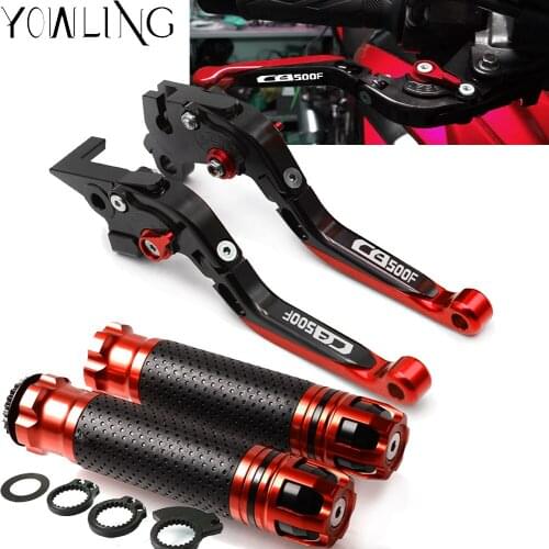 For HONDA CB500F CB 500F CB500 F 2013 2014 2015 2016 2017 2018 Motorcycle Brake Clutch Levers Handlebar grip Handle Hand Grips