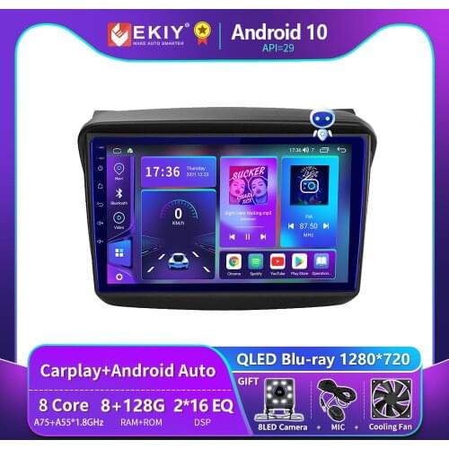 EKIY DSP Android 10 Autoradio For MITSUBISHI PAJERO Sport/L200/2006+ Triton/2008+ PAJERO 2010 Car Multimedia Video Player GPS HU