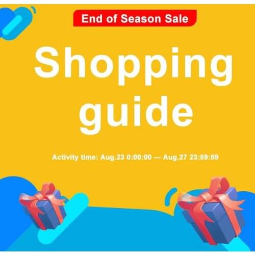 END OF SEASON SALE Shopping Guide --- Limited Code First come First get