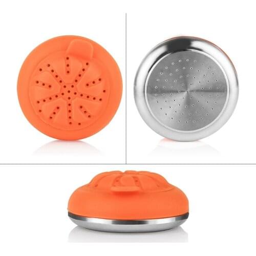 NHBR 1Set Stainless Steel Coffee FIlter Pods Reusable Coffee Capsules for Didiesse Frog Revolution Coffee Machine