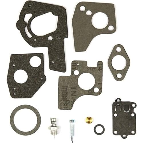Carburetor Overhaul Kit Replaces Briggs & Stratton 495606 and 494624 Petrol Hedge Trimmer Kit