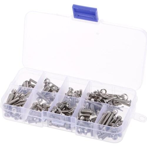 RC Screws Stainless Metal Steel Screw Kit for Traxxas Slash 4x4 Short Truck Off-road RC Car DIY Car Parts Set Tools