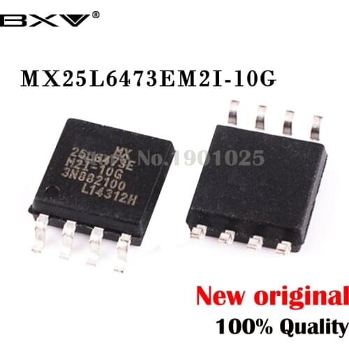 2PCS MX25L6473EM2I-10G MX25L6473EM2I SOP-8 MX25L6473E MX25L6473 25L6473E new original