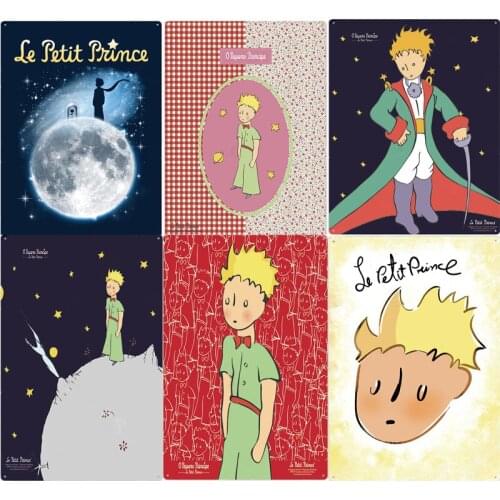 Retro through the little prince wall art world famous classic movie and TV posters for bedroom decoration