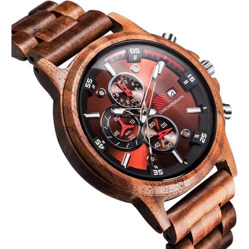 Dad To my son I LOVE YOU NOW AND FOREVER ENGRAVED WOODEN WATCH FROM