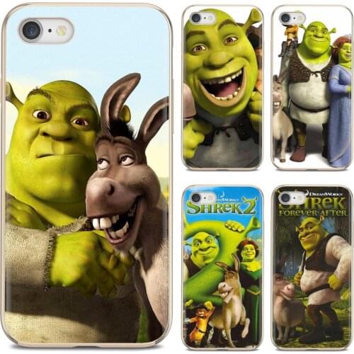 Film Lovely Cartoon Mascot Shrek For Samsung Galaxy A10 A40 A50 A70 A3 A5 A7 A9 A8 A6 Plus 2018 2015 2016 2017 Silicone Cover
