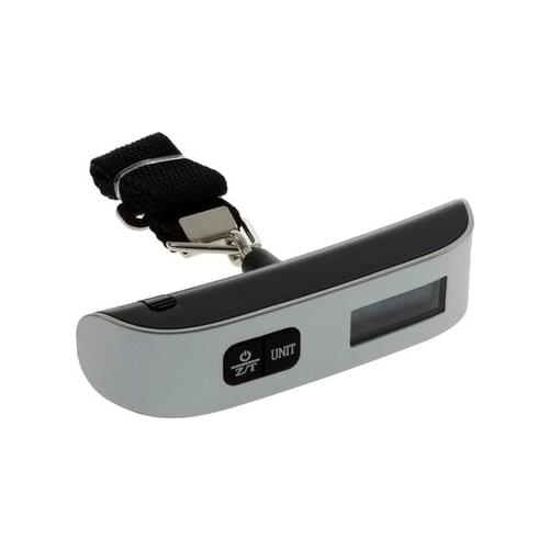 Portable Luggage Electronic scales 50kg luggage parcel delivery Travel Portable Hanging-Scales measuring temperature