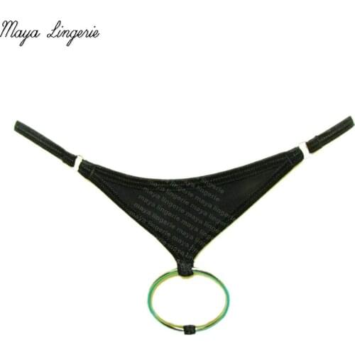 Cock Ring Thong 5cm Gay Underwear Sexy Men Briefs Jockstrap Penis Mini Boy Panties Candy Cherries G Strings