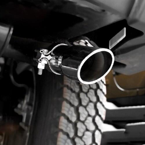 Exhaust pipe High Quality Stainless steel Pipe Muffler Car accessories Car-styling For Jeep Compass 2017-2019