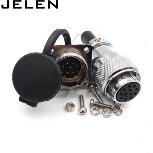 WS20, 12pin plug and socket power cable connector , connector automotive, male female connector,wire connector