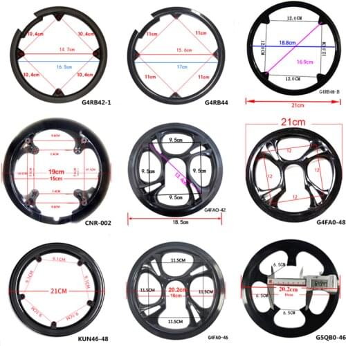 Bicycle Sprocket Protection Chain Wheel Protective Cover Crank Chain Ring Protector Cycling Bike Accessories 42 44 46 48 52T