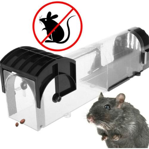 1/2Pcs Mousetrap Reusable Plastic Mousetrap Trap Without Killing Rats And Mice Automatic Trap Indoor And Outdoor Mouse Trap