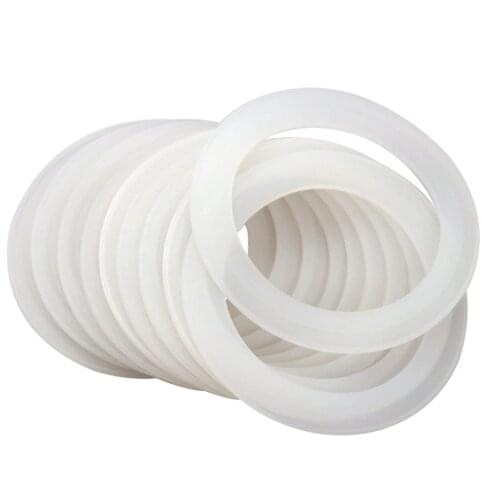 1/5/10Pcs Silicone Airtight Sealing Rings Gaskets for Mason Jar Lids Storage Cap NW