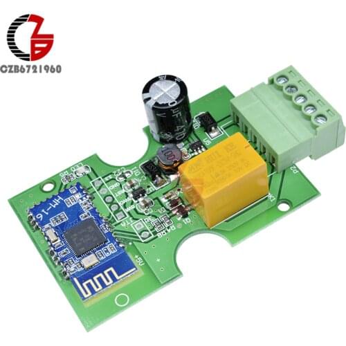 ZL-RC01B Bluetooth 4.0 BLE Controlled 1 Channel Relay Module 6-24V 10A for Android IOS IOT Smart Home Switch