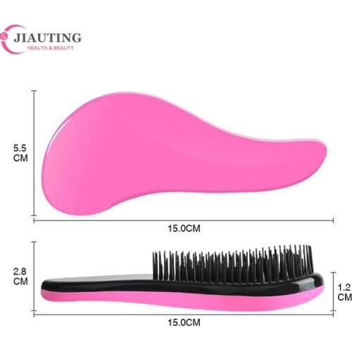 1PCAnti-static Massage Shower Hair Brush Salon Styling Exquite Professional Useful Hair Styling Tool Comb Hot Magic Handle Comb