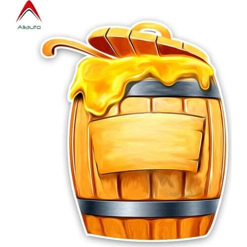 Aliauto Cretive Car Sticker A Barrel of Honey Automobiles Motorcycles Accessories PVC Decal for Smart Ford Focus Opel,15cm*12cm