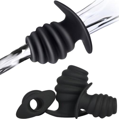 Screw Anal Dilator Hollow Anal Plug Dildo Butt Plug Enema Soft Speculum Prostata Massage Anus Expander Adult Sex Toys For Couple