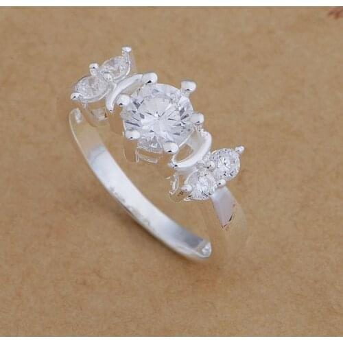 AR680 Hot sterling ring, fashion jewelry, lovely /bcmajtta bdgajuna silver color