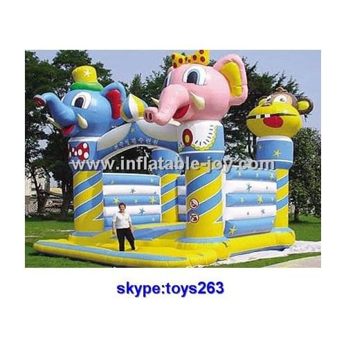 Free door shipping Animal theme free jump inflatable bouncer, commercial bounce game inflatable bouncer, air inflate jump castle