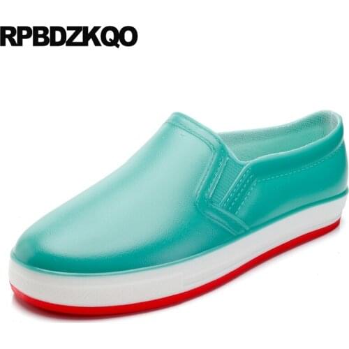 Autumn green slip on comfortable short faux fur brown mens rubber rain boots waterproof winter shoes blue chelsea booties flat