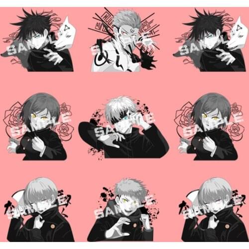 Anime Jujutsu Kaisen Kugisaki Nobara Gojo Satoru Acrylic Figure keychain Keyring Decoration Collection Model Toy