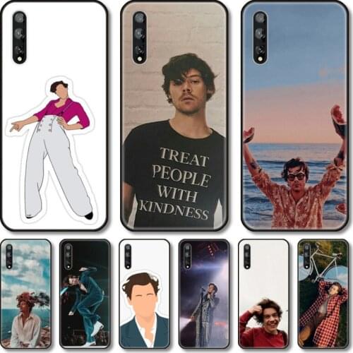 Singer star Phone Case For Huawei Y 5 6 7 8 9 A P S Pro 2020 2019 black cell shell