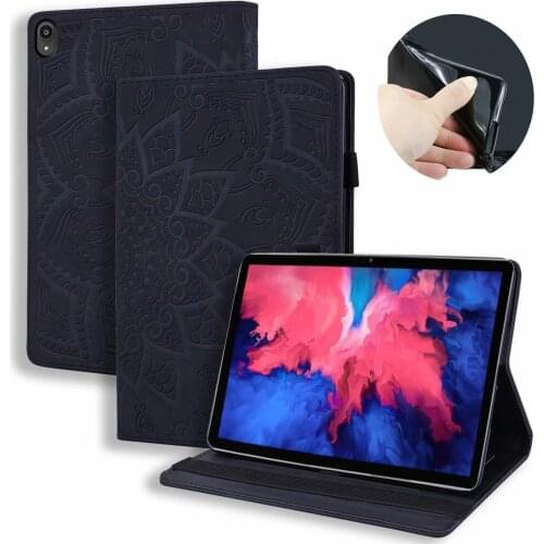 3D Flower Embossed for Lenovo Xiaoxin Pad Pro Tablet Case For Funda Lenovo Tab P11 TB-J606F J606N/L / P11 Pro TB-J706F Case+PEN