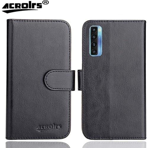 TCL 20L Case 6.67" 6 Colors Flip Fashion Soft Leather Crazy Horse Exclusive TCL 20L+ Phone Cover Cases Wallet