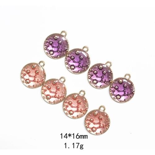 Novelty Earrings Korean Earrings Odd Jewelry Drop Oil Pearlescent Universe Alloy Jewelry Accessories Earring Pendant