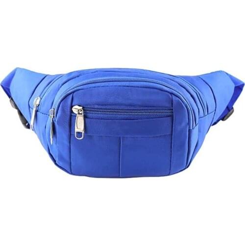Waist Bag Female Fashion Unisex Outdoor Sports Waist Bag Waterproof Zipper Fanny Pack Leg Pouch Ladies Waist Pack Bags Purse