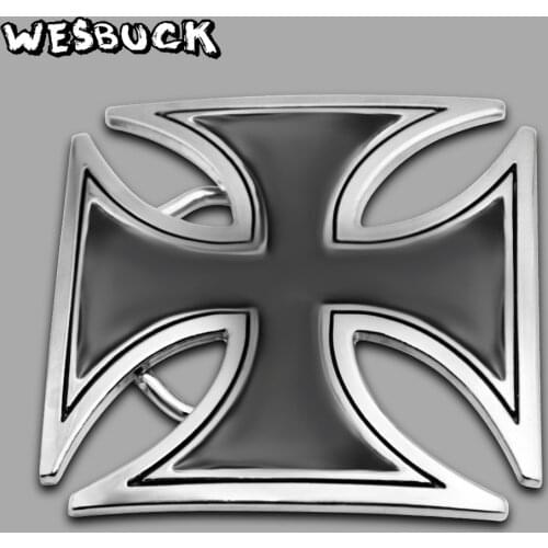 WesBuck Brand Crossing Belt Buckles Metal for Man Women West Cost Choppers Buckles Men Metal Cowboy Holiday gifts