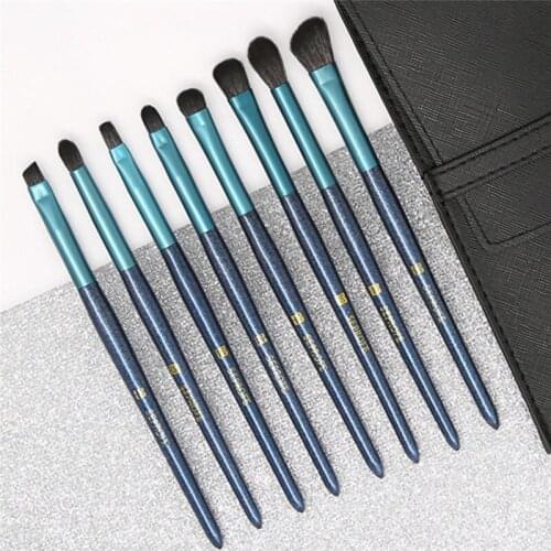 SEPROFE 8pcs/Lot Makeup Brushes Set Powder Eyeshadow Foundation Lip Brush Crystal Diamond Make up brush Kits maquiagem