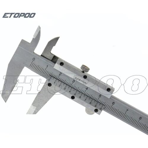 100mm 4inch Vernier Caliper 0-100mm pocket slide caliper gauge micrometer Measuring Tool Ruler for DIY work
