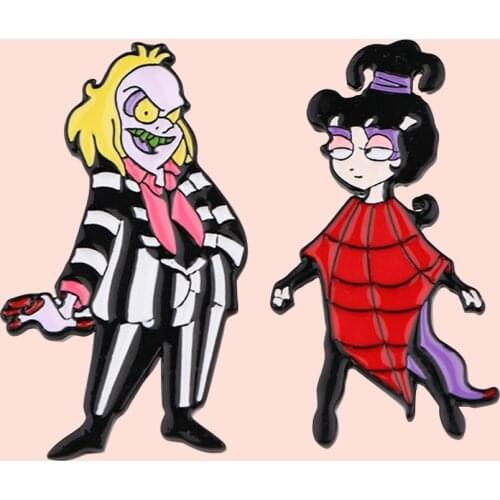 ZF2839 Anime Cartoon Icons Style Creative Brooch Clothing Accessories Enamel Lapel Pin Backpack Bags Hat Badge Gifts