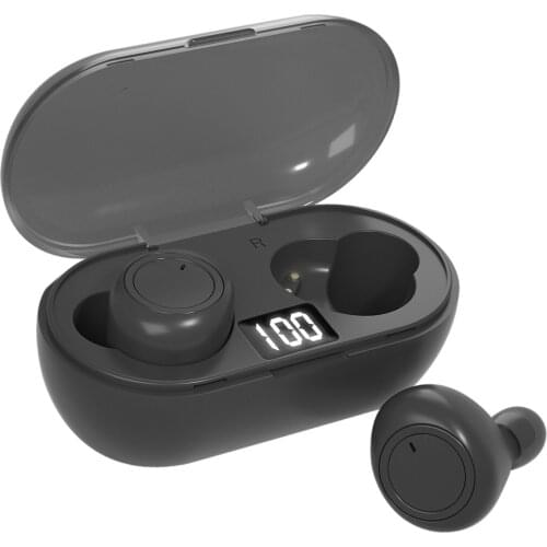 TWS2 Earphones with Charging Case Premium Sound for Cellphone Sport Travel