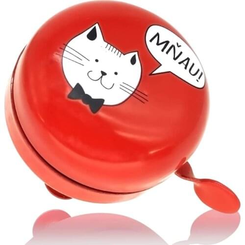 MINI-FACTORY Bike Bell for Kid Girls, Cute Pink Cartoons Childrens Bike Accessory Safe Cycling Ring Horn for Bicycle Handlebar