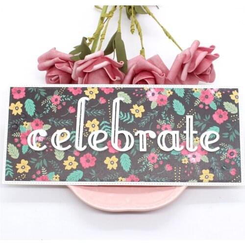 YPP CRAFT Skinny Alphabet Letters Metal Cutting Dies for Scrapbooking/photo album Decorative Embossing Paper Card