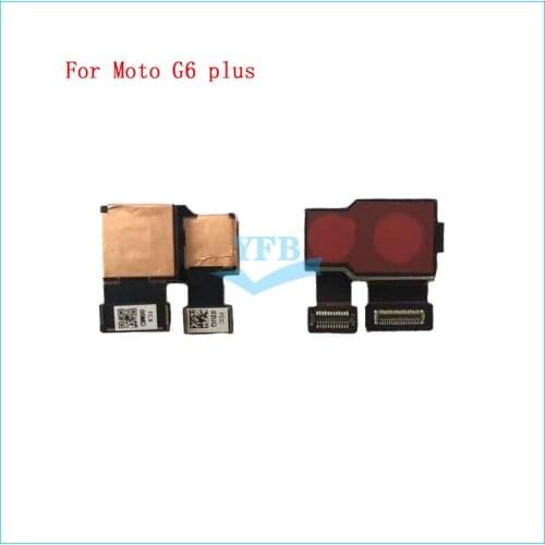 Rear Big Camera For Motorola Moto G6 plus Back Camera Module Flex Cable Replacement